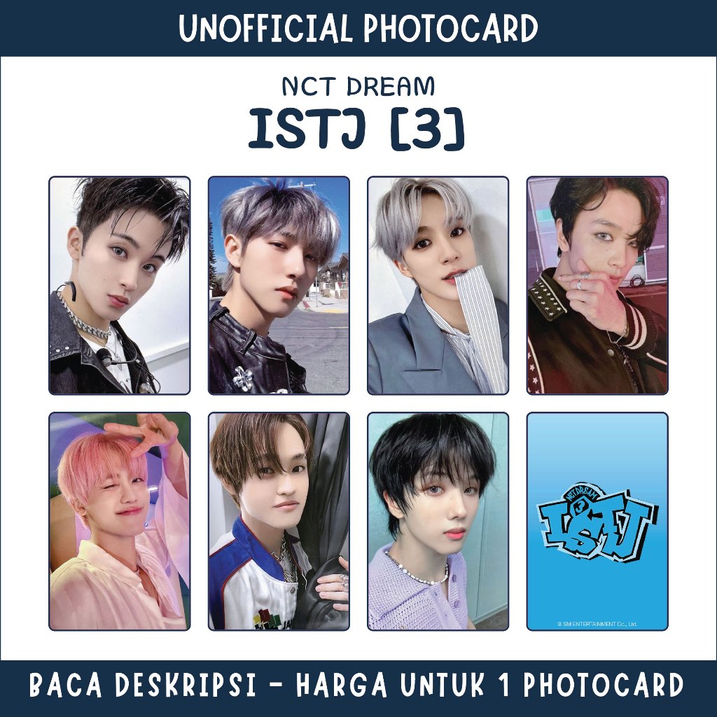 [รูปถ่ายอย่างเป็นทางการ] NCT DREAM - ISTJ [3]
