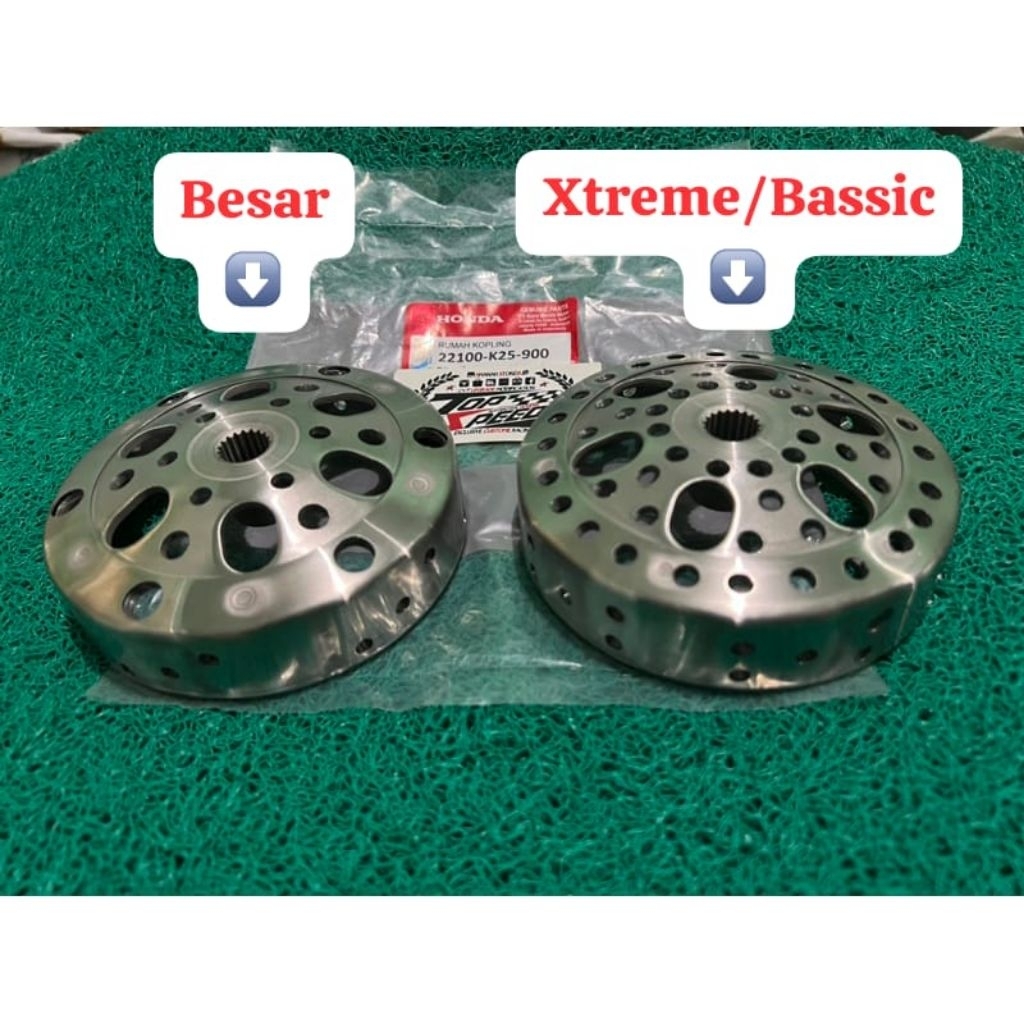 CUSTOM DOUBLE BOWL BEAT SCOOPY FI ROUGH SMOOTH VARIO 110