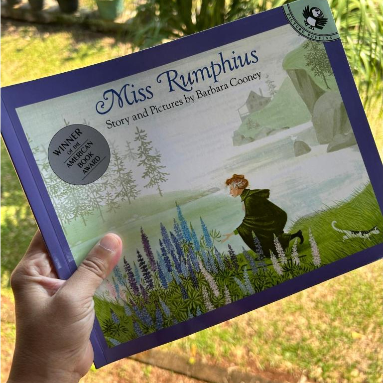 Miss Rumphius Barbara Cooney หนังสือเด็ก Winner American Book Award English Preloved