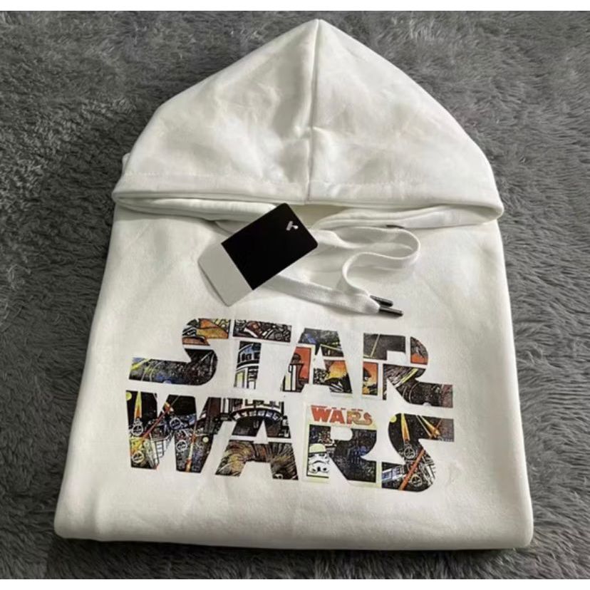 { ฟรีถุงกระดาษ } BLACK STAR WAR P&B HOODIE JACKET // PREMIUM QUALITY STARWARS P&B SWETER S2