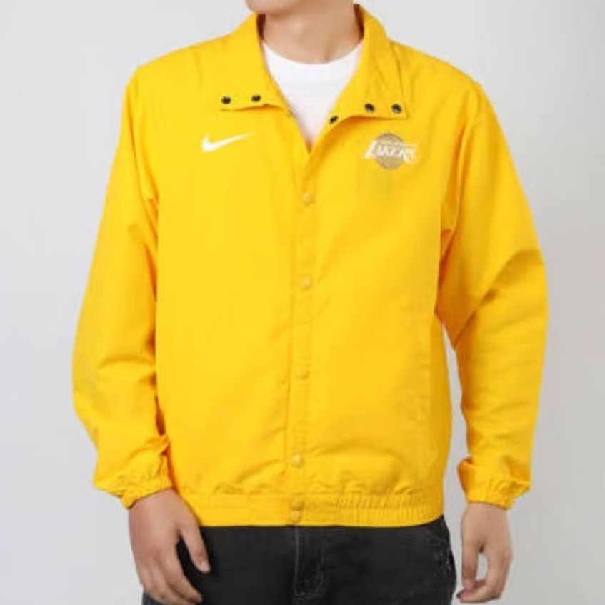 Varsity Nike x NBA Lakers Jacket Coach Bomber Full Tag Tracktop
