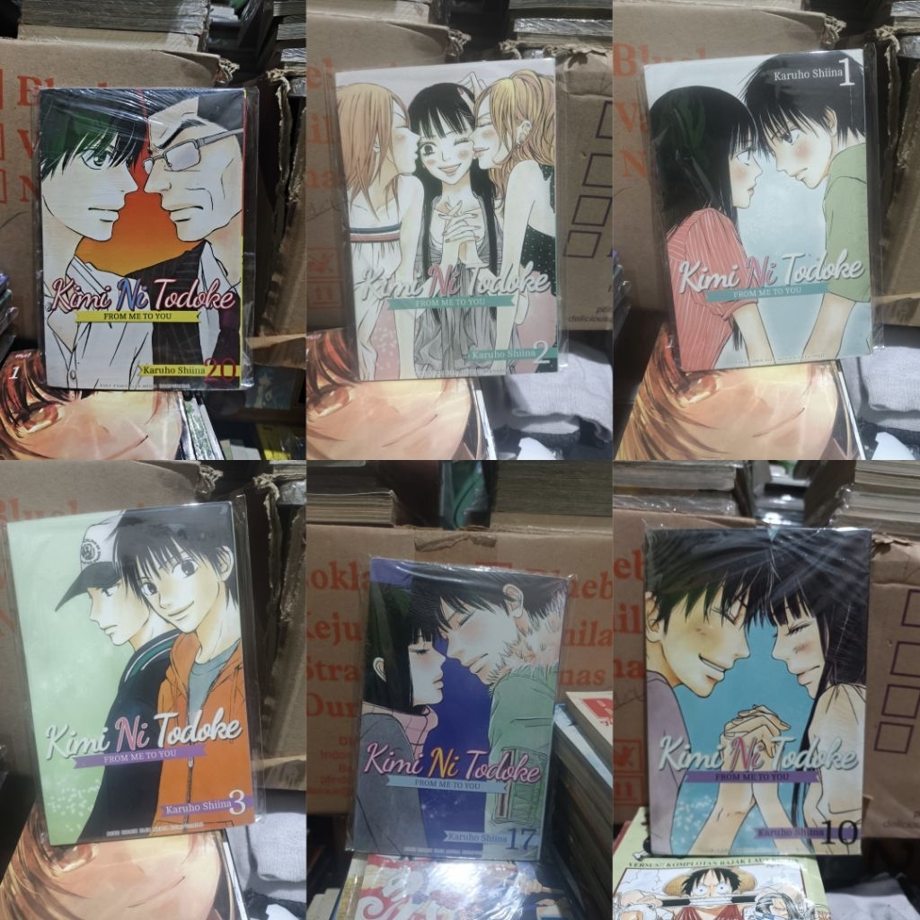 การ์ตูน Kimi ni todoke 12,3,10,17,20 ซีล / การ์ตูน Kimi ni todoke จากฉันให้ vol 1,2,3,10,17,20 ซีล