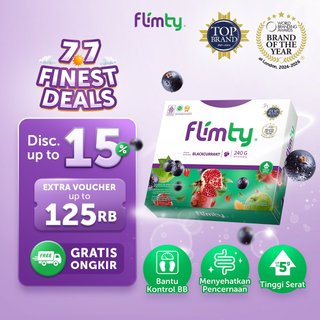 Flimty Fiber 1 Box (16 sachet)