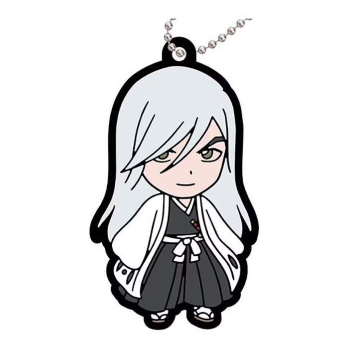 ICHIBAN KUJI RUBBER KEYCHAIN Juushirou Ukitake BLEACH
