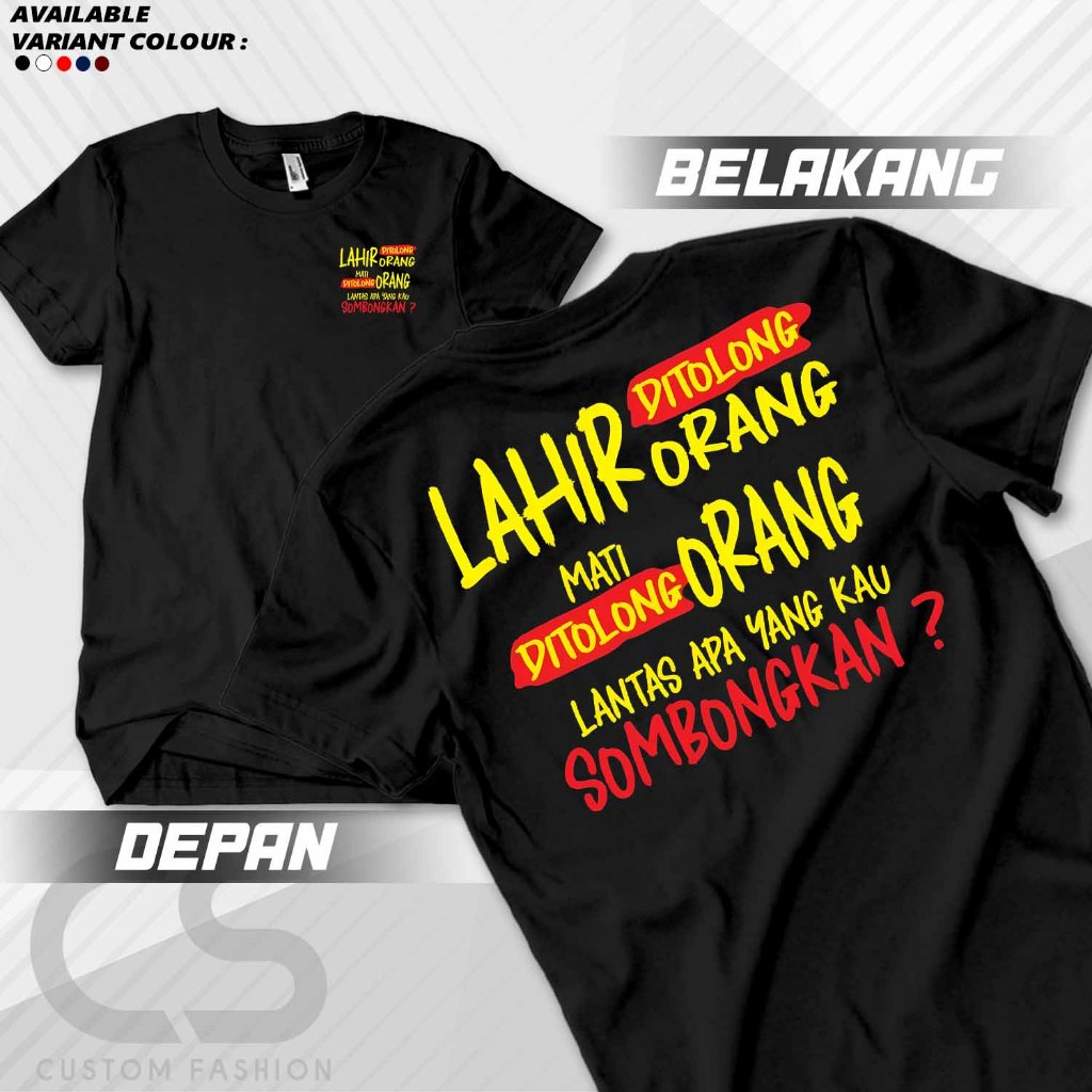 เสื้อยืด BORN PLEASE PEOPLE