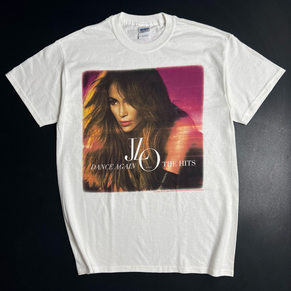 เสื้อยืดอย่างเป็นทางการ Jennifer Lopez - Crawling Dance 2012 Summer Tour (พิมพ์ลายด้านหลัง)
