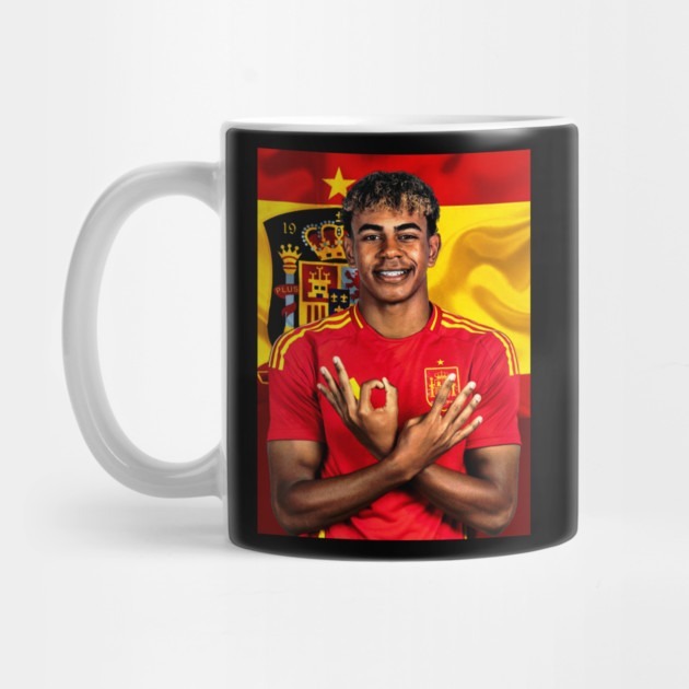 LAMINE YAMAL แก้วกาแฟนักฟุตบอลสเปน
