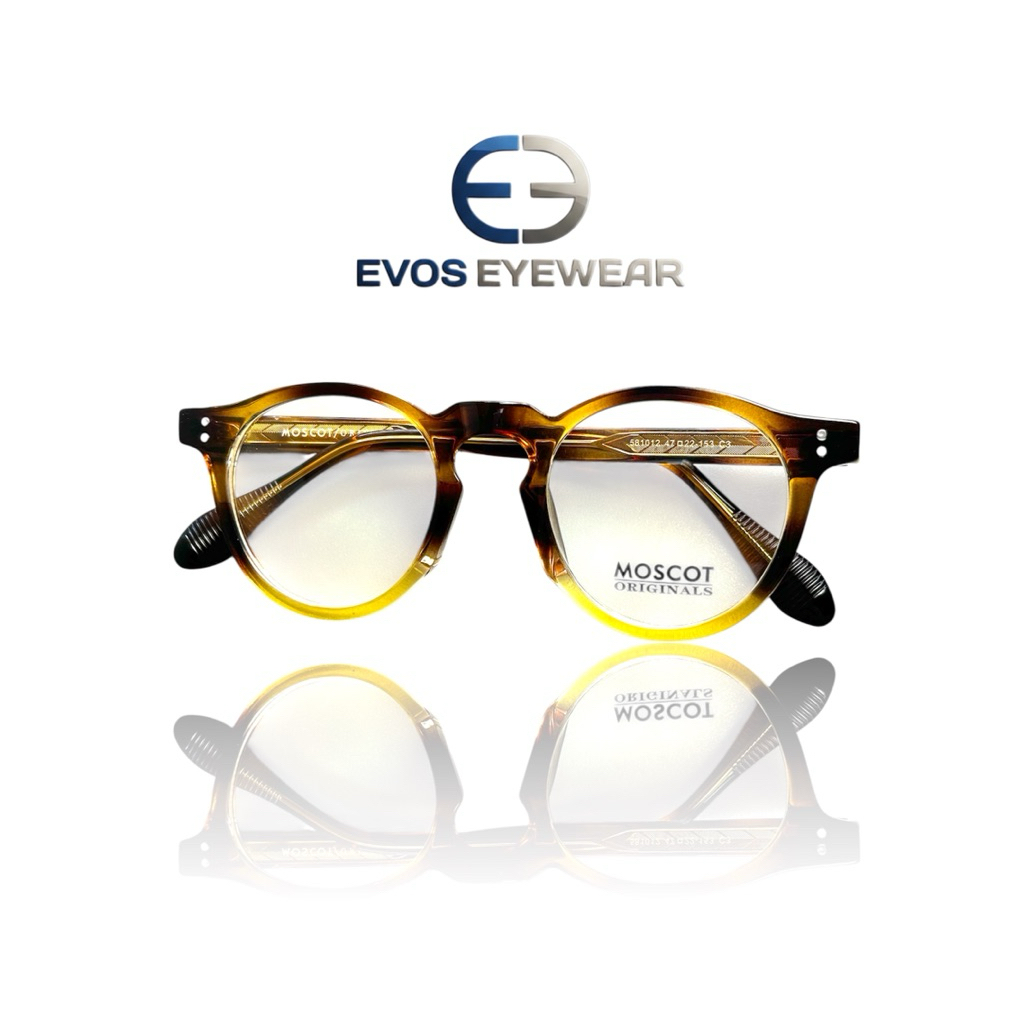 Moscot Round Tortoise Glasses เลนส์ลบปกติแบบกําหนดเอง Clynder