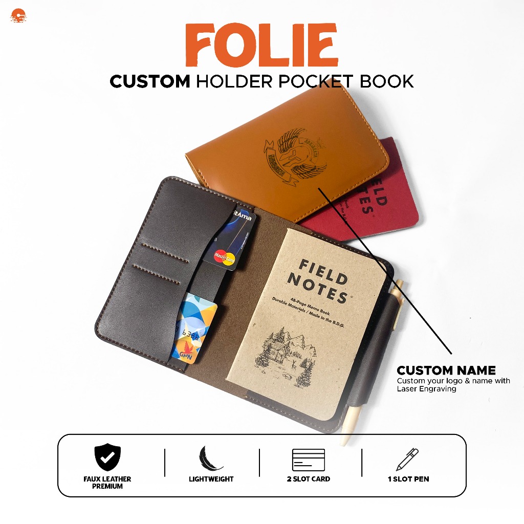 Field Notes Organizer Holder Pocket Book (Foliy)