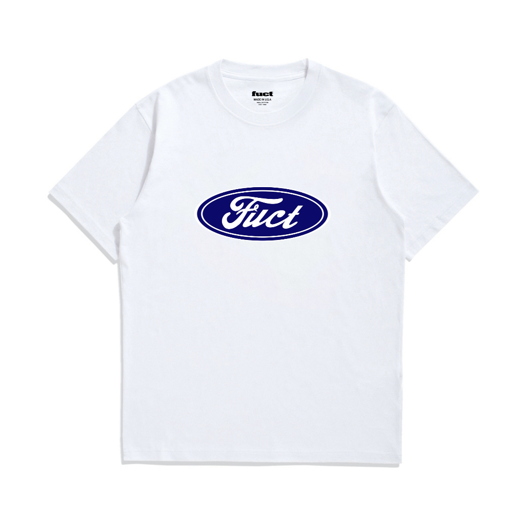 FUCT Tshirt ล้อเลียนรูปไข่ Patad โลโก้พรีเมี่ยม