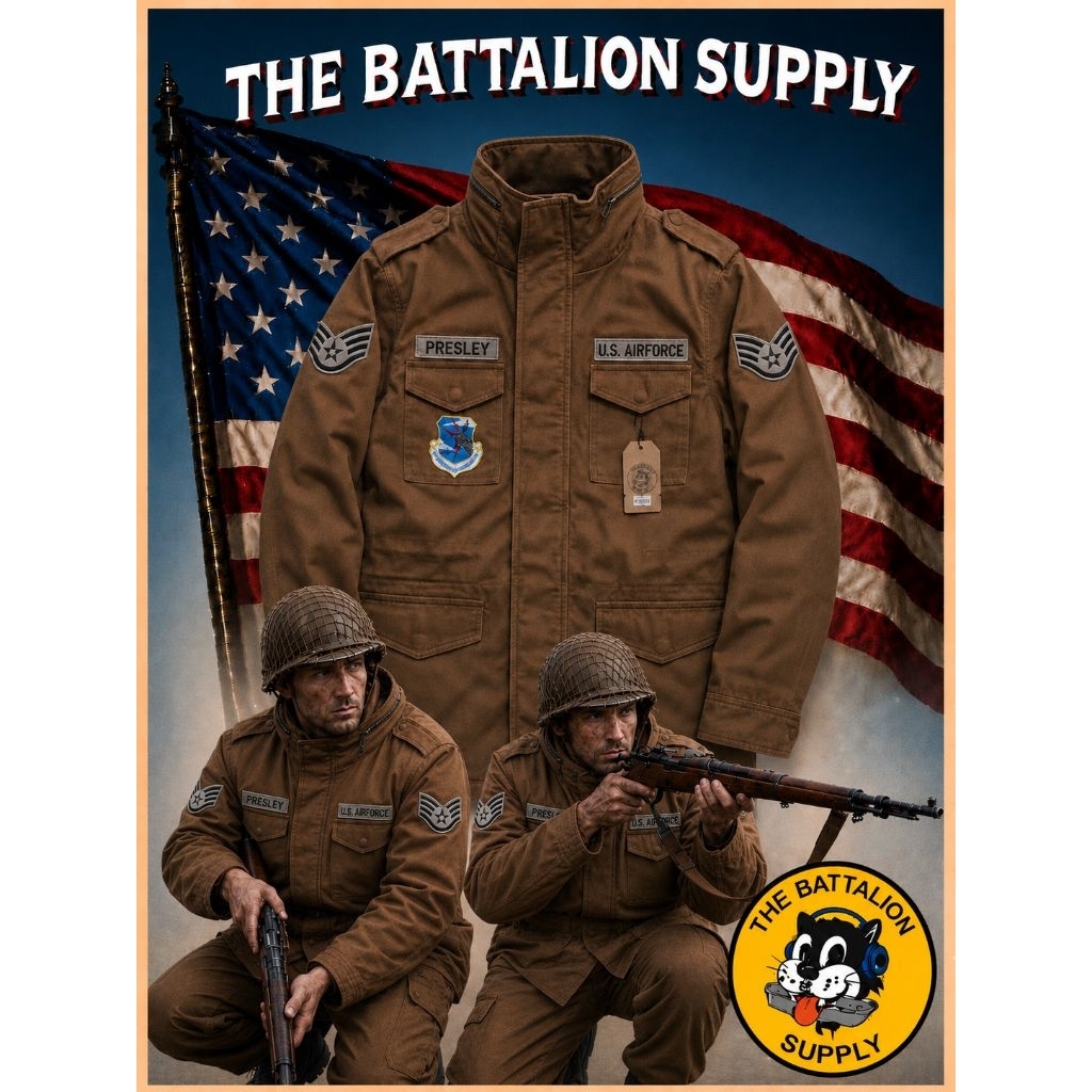 เสื้อแจ็คเก็ตสนามทหาร ข้าราชการ m65 us airforce repro us กลยุทธ์ทหาร คําสั่งอากาศ