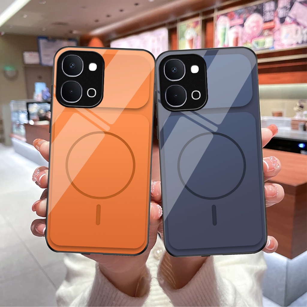 [58] เคส HP สําหรับ Y31D/Y31D Pro/Y500i/Y51 Pro 2026 - Softcase Kaca Glossy Y31D/Y31D Pro/Y500i/Y51 