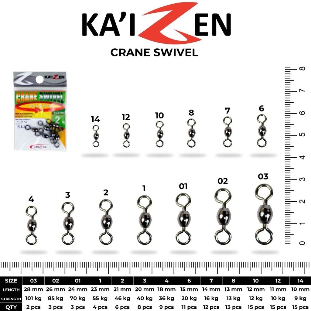 Kaizen Crane Swivel/kili kili