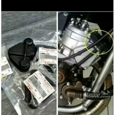 Superkipa ninja R RR SS ยางครอบพัดลมตัวบน ORIGINAL KAWASAKI 49006-1326