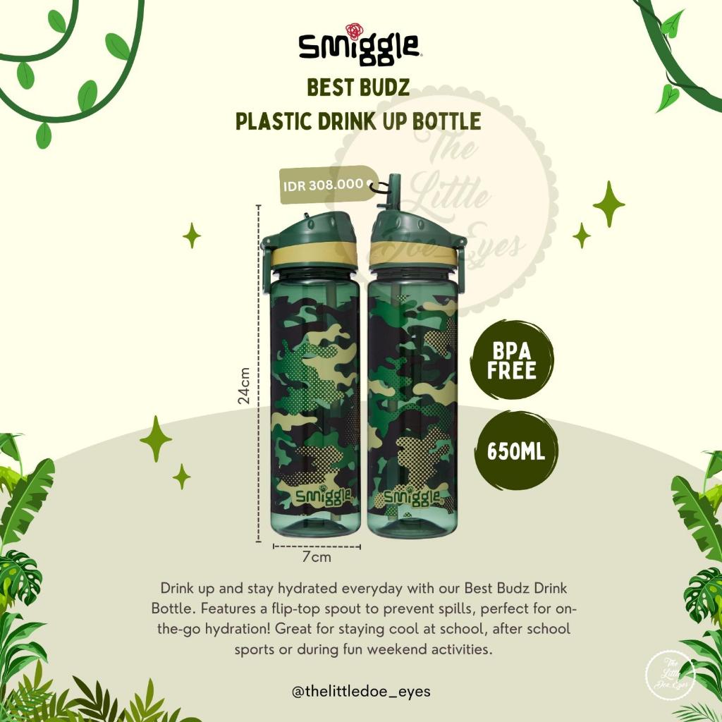 Smggle Best Budz Plastic Drink Up Bottle 650Ml Original
