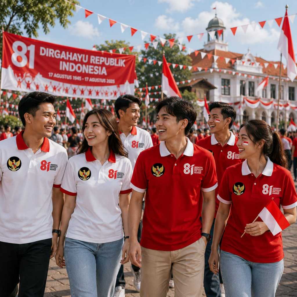 KATUN เสื้อโปโลผู้ชายและผู้หญิง Unisex ปกครุฑผสม BO ครุฑอินโดนีเซียเสื้อคอปก ผ้าฝ้ายหวี 24S พรีเมี่ย