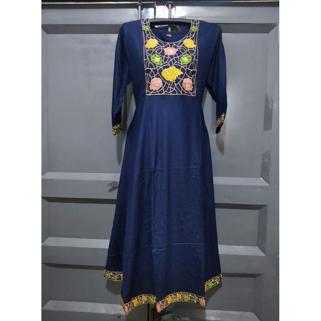 Long kurti / Anar kurti / Kurti ความยาวข้อเท้า MEGAR