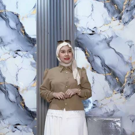 KEMEJA Bella Puffy Blouse Shirt สําหรับผู้หญิง ดีไซน์เกาหลีเรียบหรู