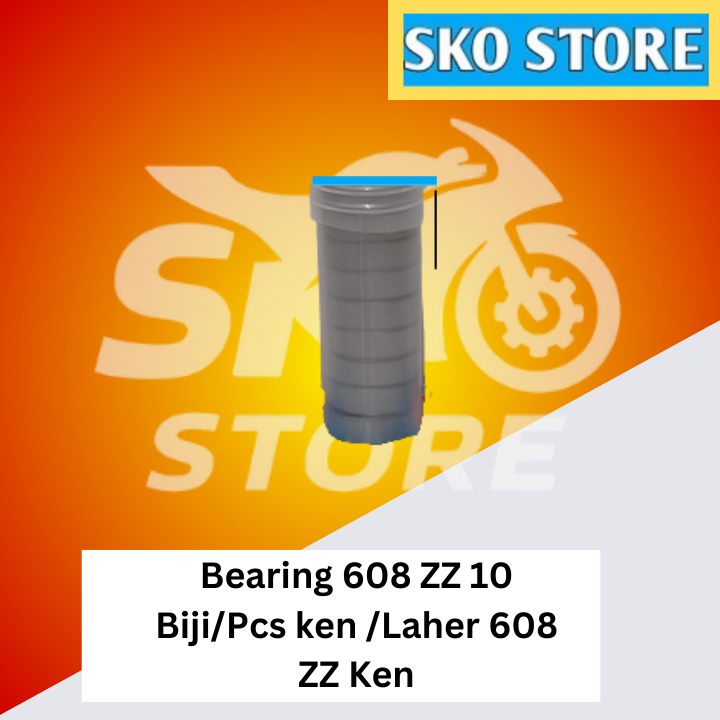แบริ่ง 608 ZZ 10 ชิ้น/ชิ้น /Laher 608 ZZ Ken