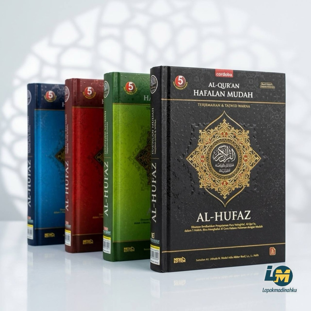 Al-Hufaz Quran A5 Size Easy Memorization HC Al-Quran Cordoba Mushaf แปล