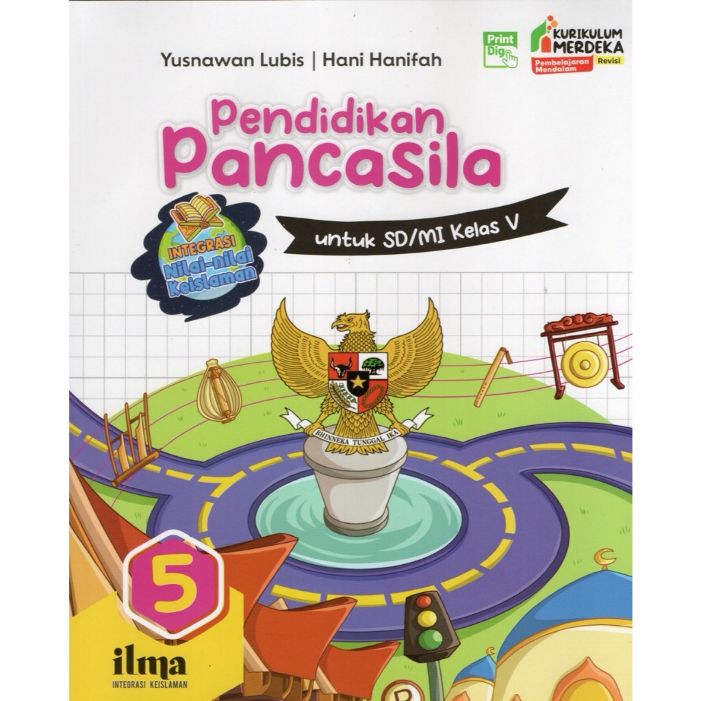 PANCASILA EDUCATION VALUES สําหรับองค์ประกอบ SCHOOL/MI เกรด 5/KM | 0023230930