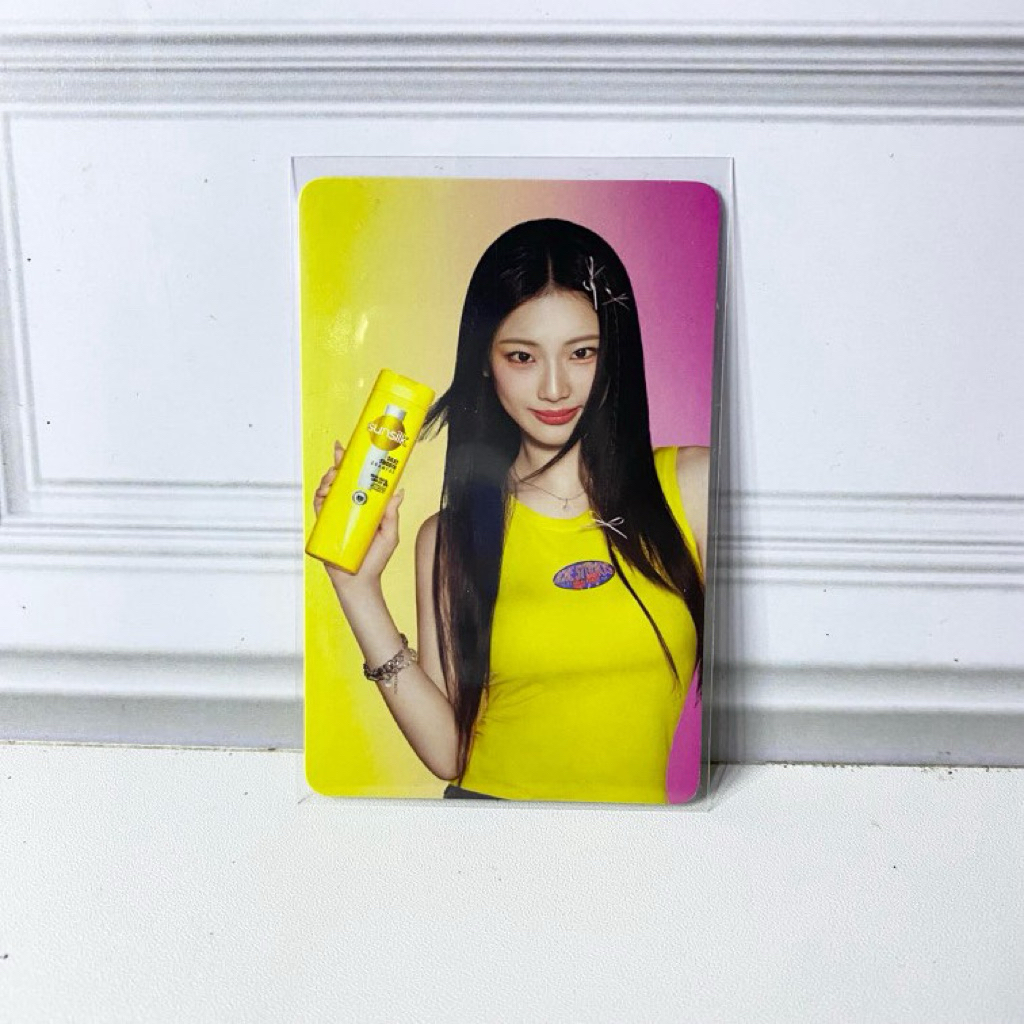 Ruka Babymonster x Sunsil Official Baemon Photocard