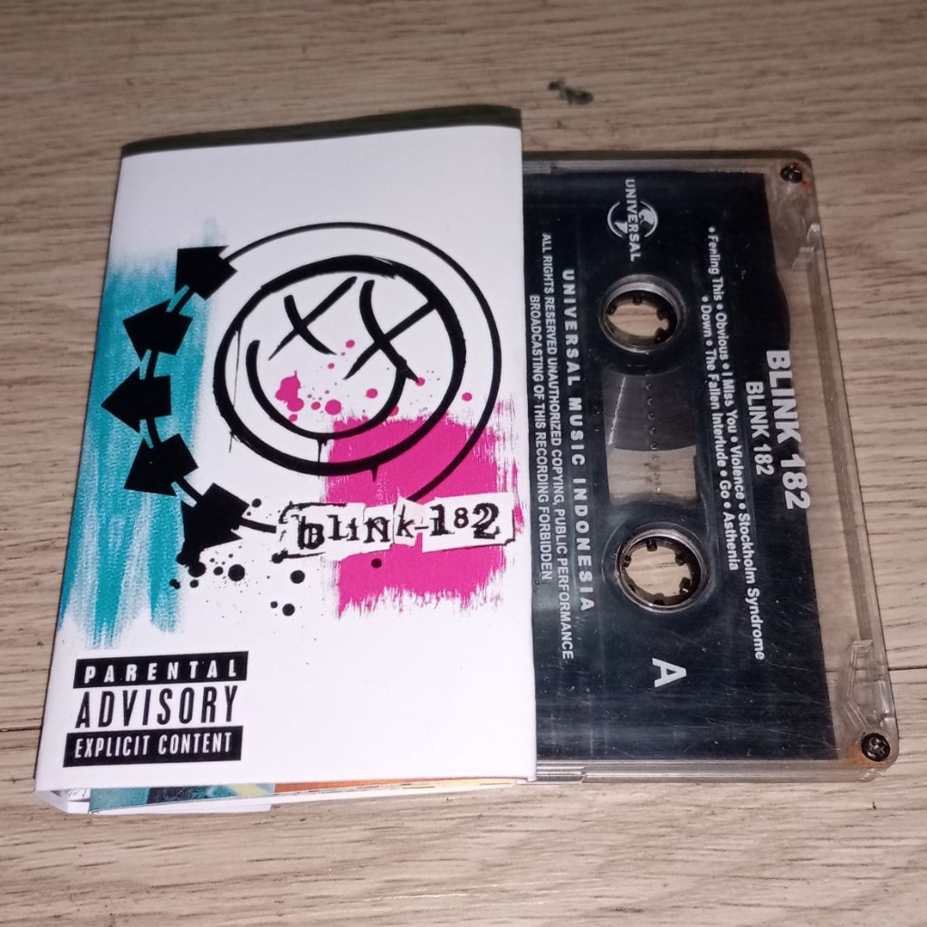ตลับ Blink 182 - Blink 182 (ฝาครอบ REPRO ดั้งเดิม)