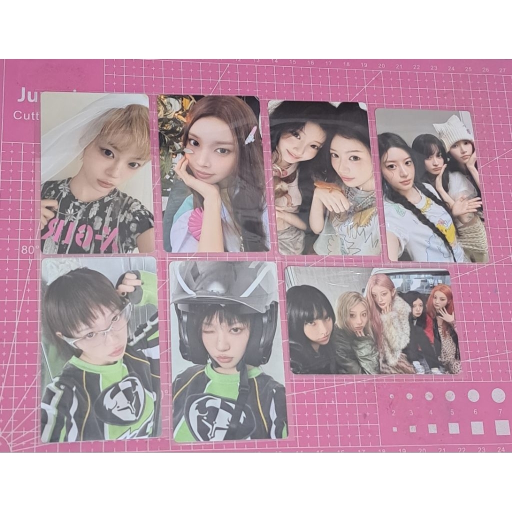 Illit การ์ดรูปถ่ายอย่างเป็นทางการ yunah moka wonohee iroha minju