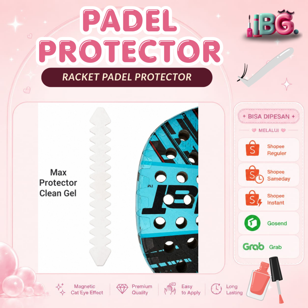 Padel Protector Edge guard Protector Racket Padel Protector แร็กเก็ต Padel Protector แร็กเก็ต Padel