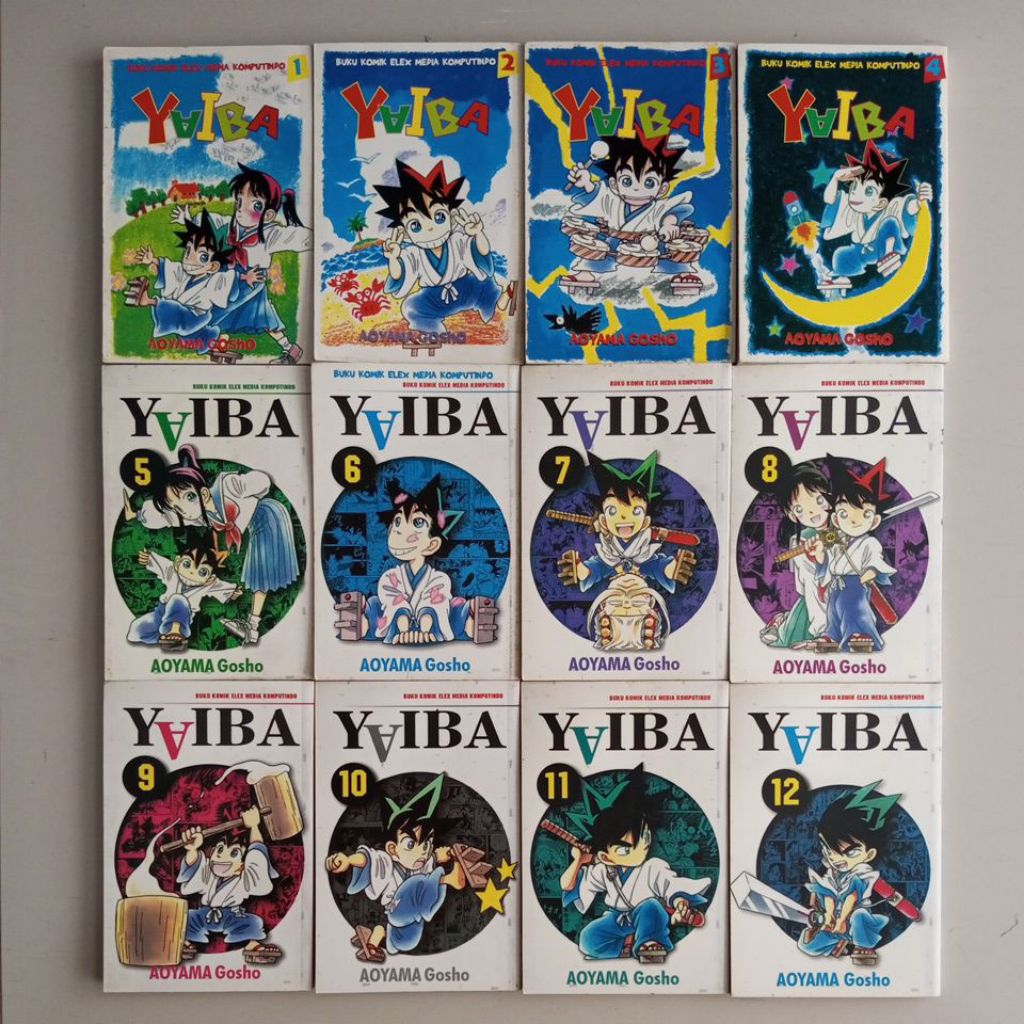 YAIBA COMICS โดย AOYAMA GOSHO หน่วยดั้งเดิม
