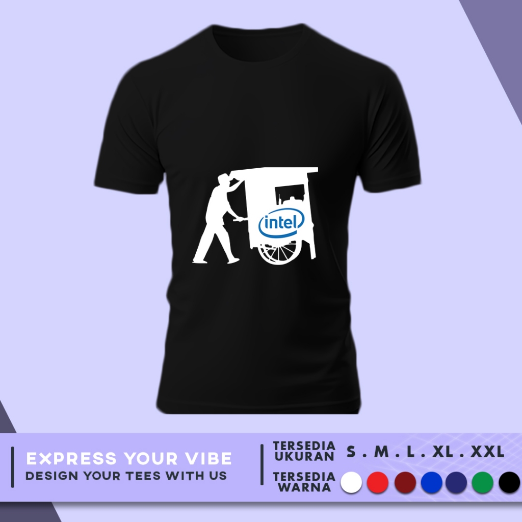 เสื้อยืด KATUN Intel Meatball Cotton 30s Combed