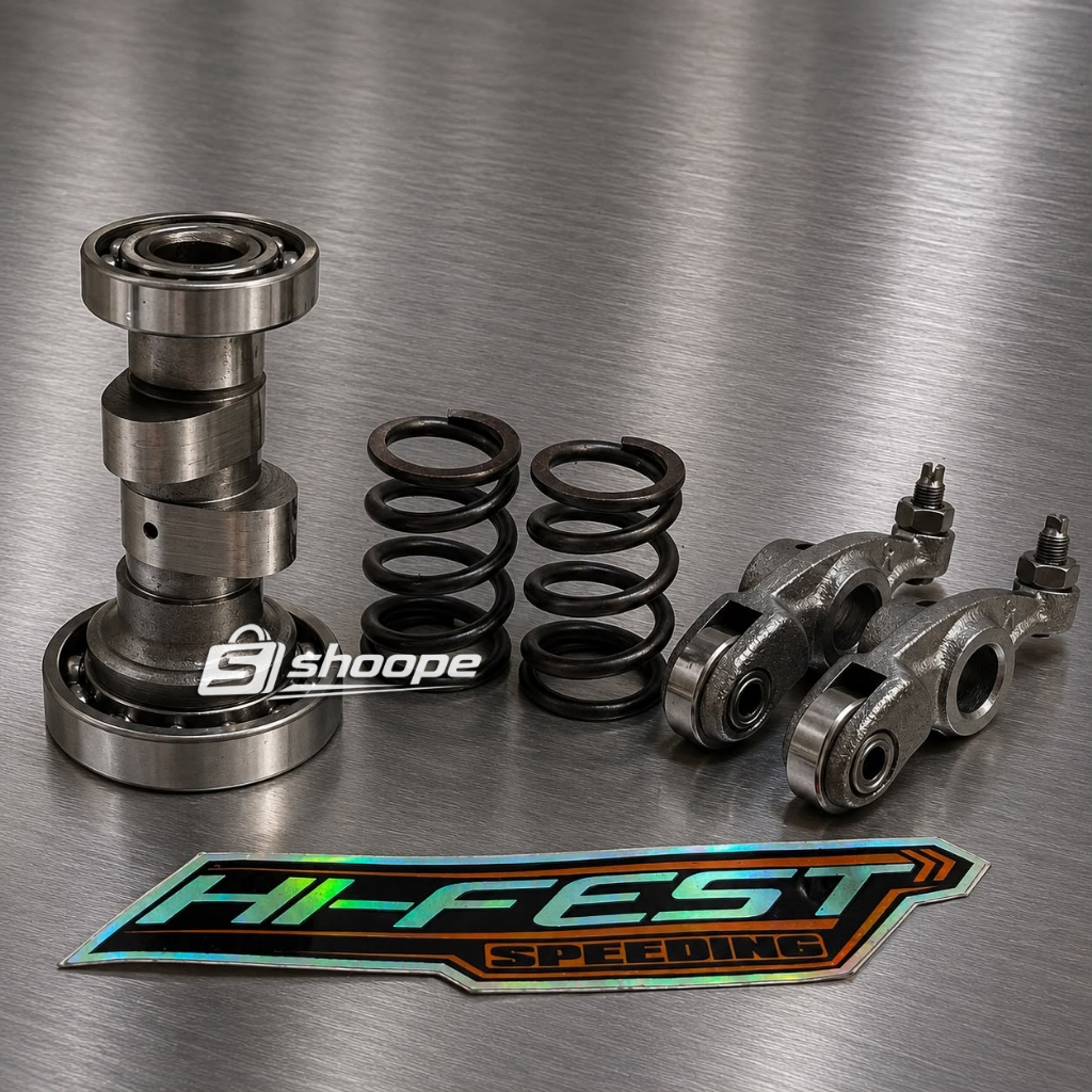 NOKEN AS RACING GRAND SUPRA 100 PRIMA WIN C70 CAMSHAFT ชุด RRA ROLLER 17 มม.ต่อวาล์ว 34 มม.⁠