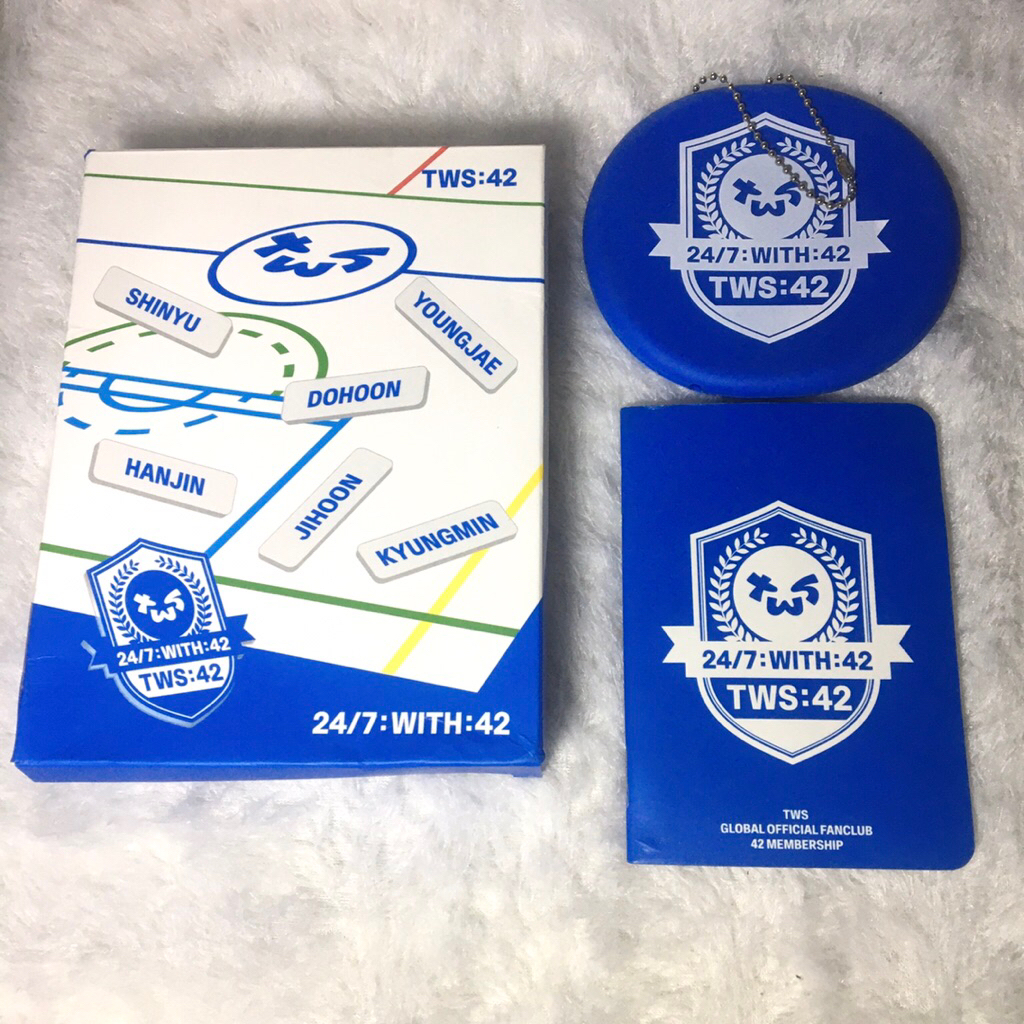 OFFICIAL MEMBERSHIP KIT 1ST FANCLUB TWS SHINYU DOHOON YOUNGJAE HANJI JIHOON KYUNGMIN