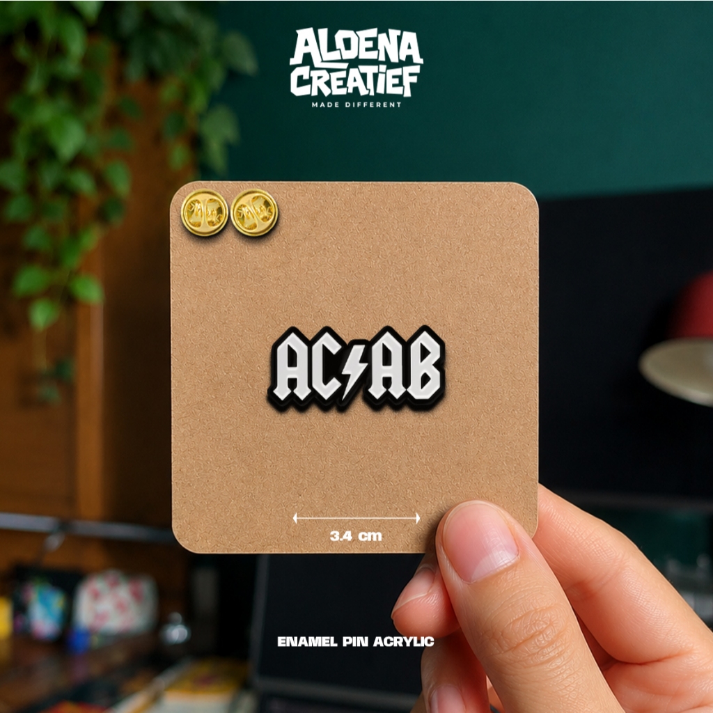 ACRYLIC ENAMEL PIN - 1312-1