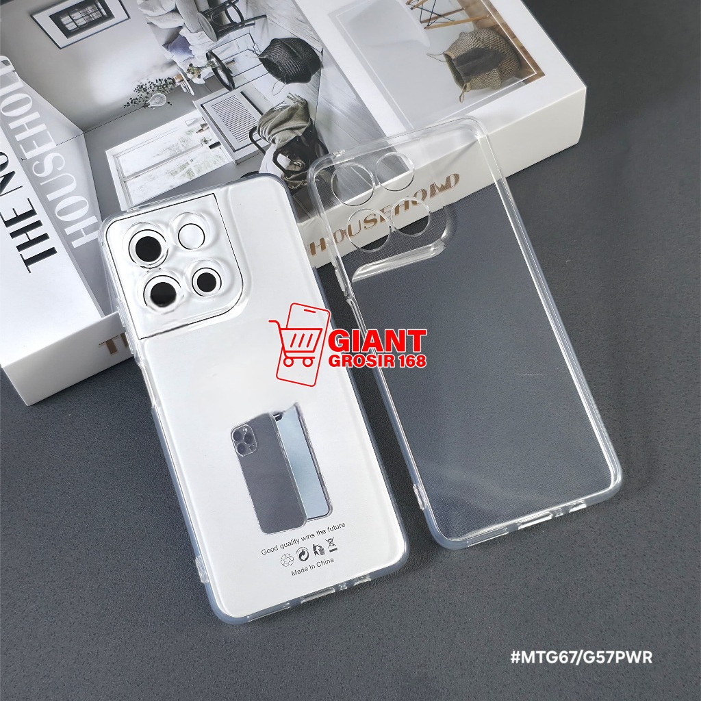 MOTO G67 POWER MOTO G57 POWER CASE CLEAR HD 2.0MM TRANSPARENT CLEAR CASE MOTO G67 POWER MOTO G57 POW