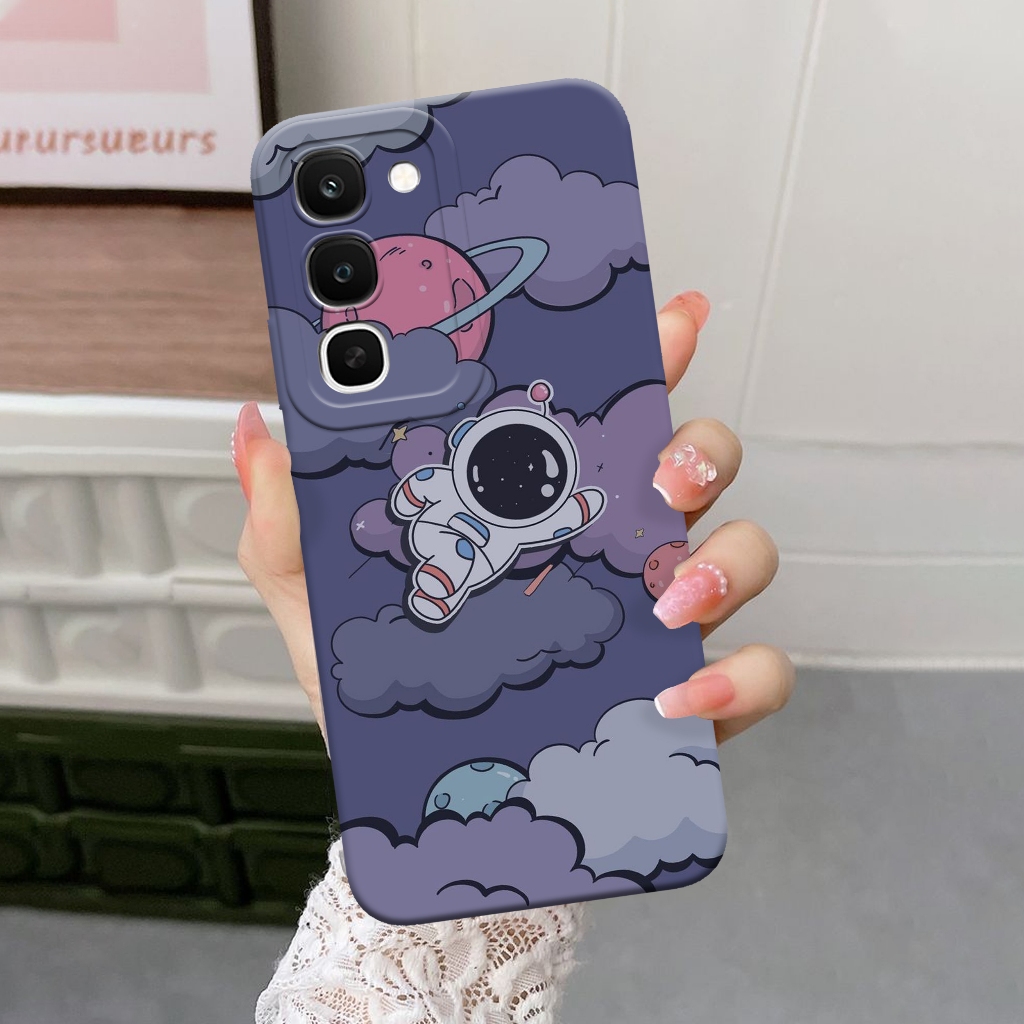 เคส REALME C100/C100i/C100X/P4X - Elolara.id - Casing REALME P4X - เคสนักบินอวกาศ Java - ตัวป้องกันม