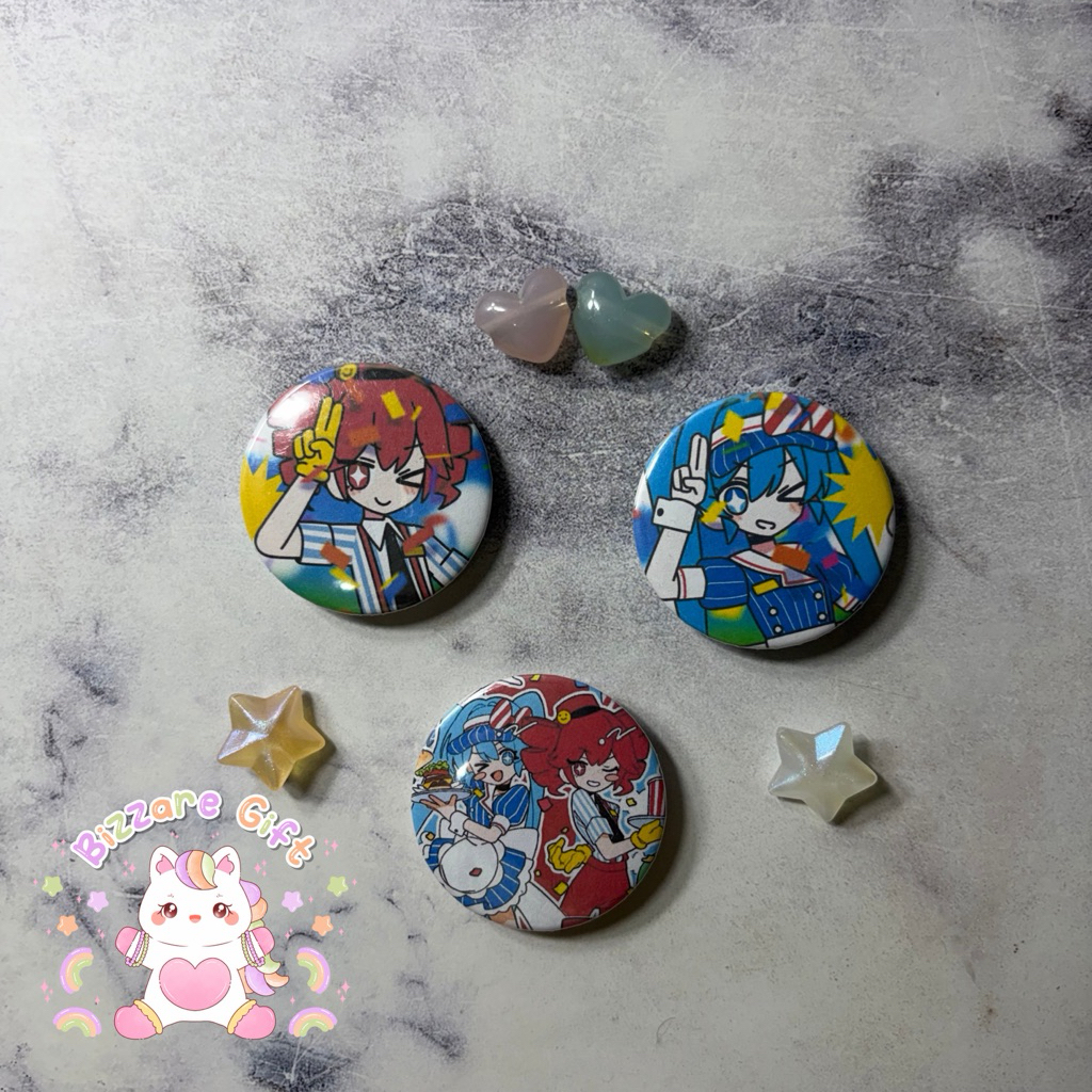 Pin Hatsune Miku Kasisbane Toto Mesmerizer อะนิเมะ Vocaloid Kawaii เพลง