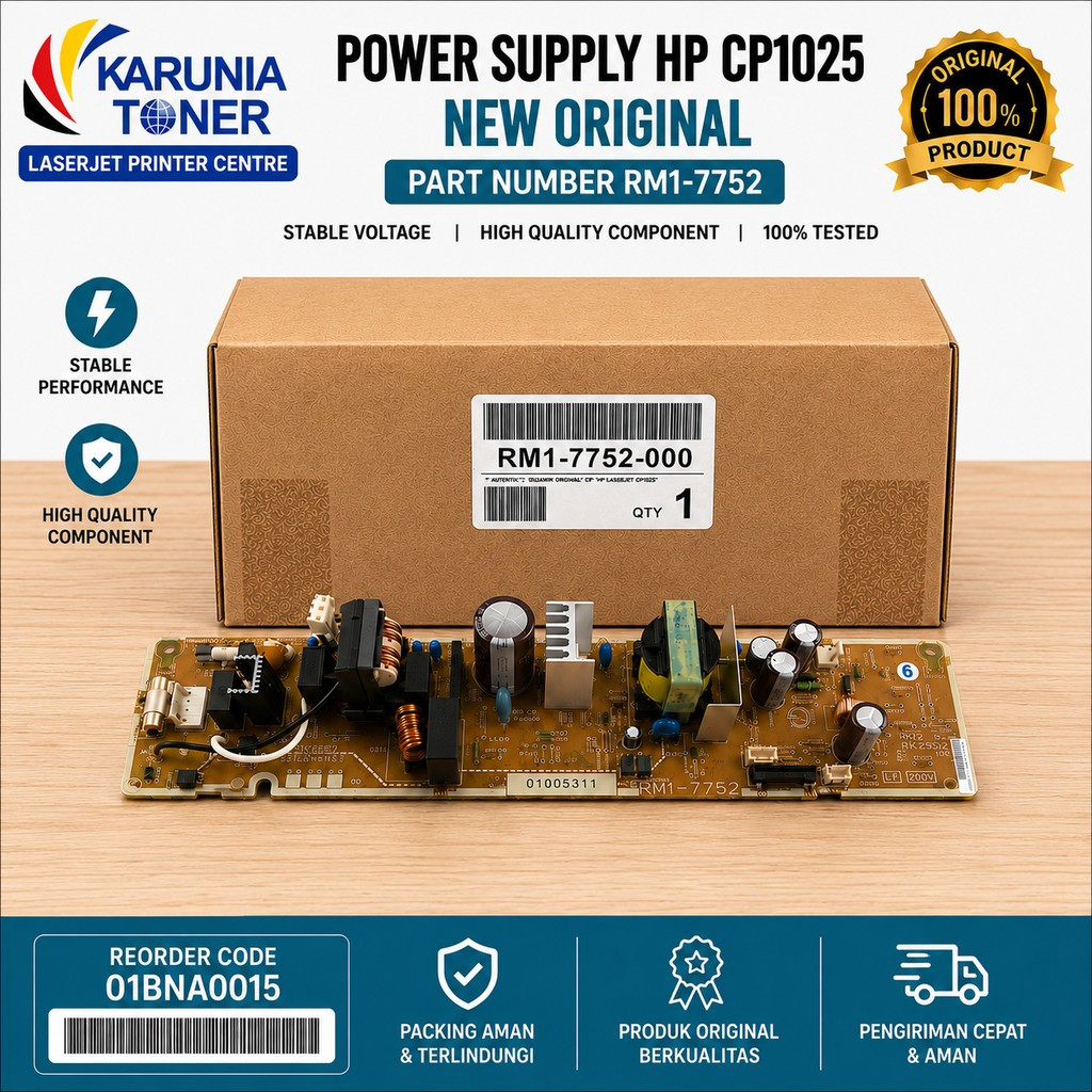 POWER SUPPLY CP1025 1025 ใหม่หมายเลขส่วนเดิม RM1 7752