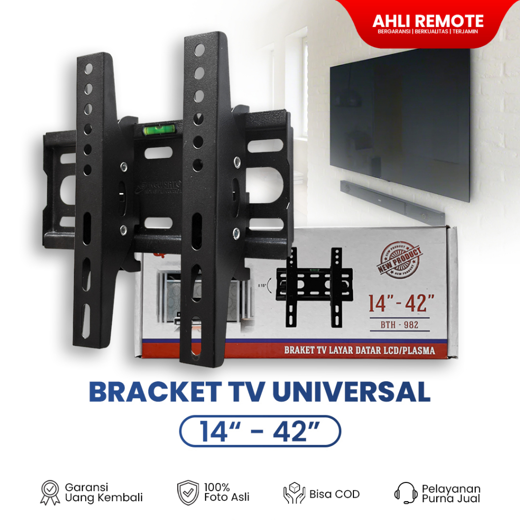 Universal Android SmartTV LED LCD TV Bracket 14 - 42 นิ้ว (17", 19", 24", 32") BTH-982