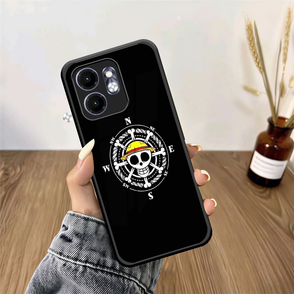 Case [Anime Motif] Smart 9 / Smart 9 HD / Hot 50i Softcase Hardcase Glossy 2D Casing Glass Kaca สําห