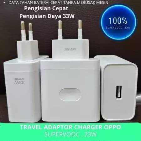 (SuperVooc) Travel Oppo Charger Head / Oppo Charger Adapter 33W, 45w, 67w, 80w, 100w universal รับปร