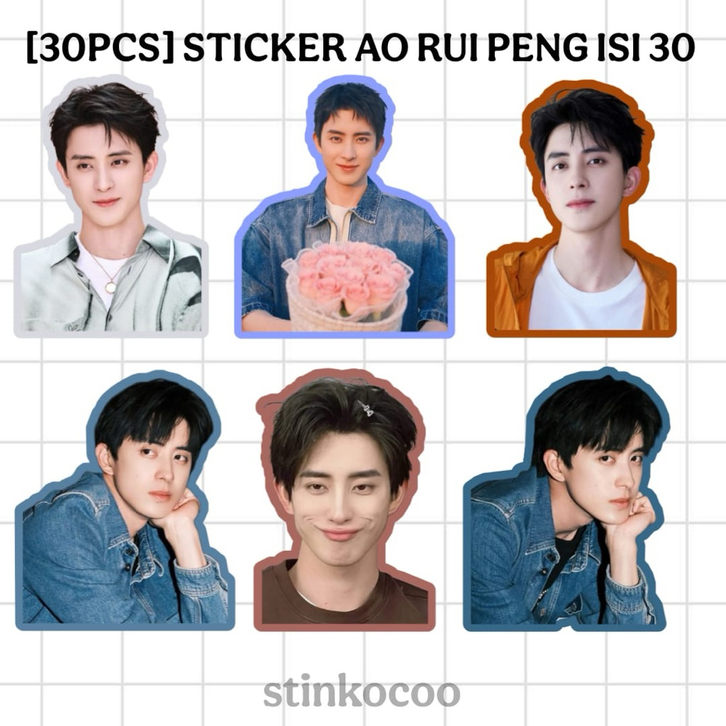 [30 ชิ้น] AO RUIN DRACIN MOONLIGHT MYSTIQUE STICKERS คอนเทนติส 30 สติ๊กเกอร์