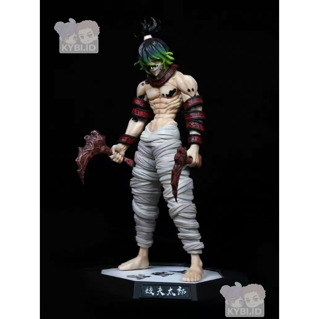 Gyutaro shabana kimetsu no yaiba ฟิกเกอร์ปราบปีศาจ 30CM