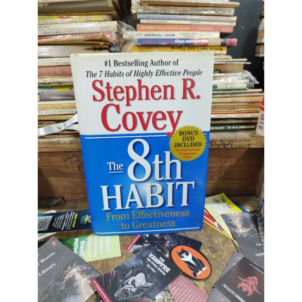 The 8th Habit : จากประสิทธิภาพความยิ่งใหญ่ - Stephen R. Covey (รวม HC+DVD ดั้งเดิม)