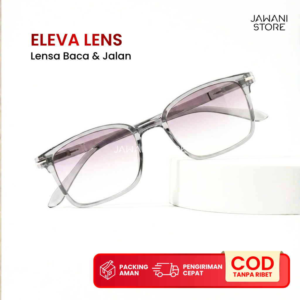 เลนส์ Eleva Dual Vision Multifocus แว่นอ่านหนังสือป้องกันแสงสะท้อนพร้อมกรอบแสงระดับพรีเมียม