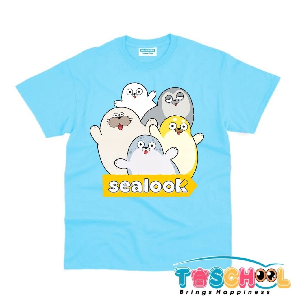 เสื้อผ้าเด็ก เสื้อยืด CHILDRENS, SEALOOK CARTOON CHARACTERS