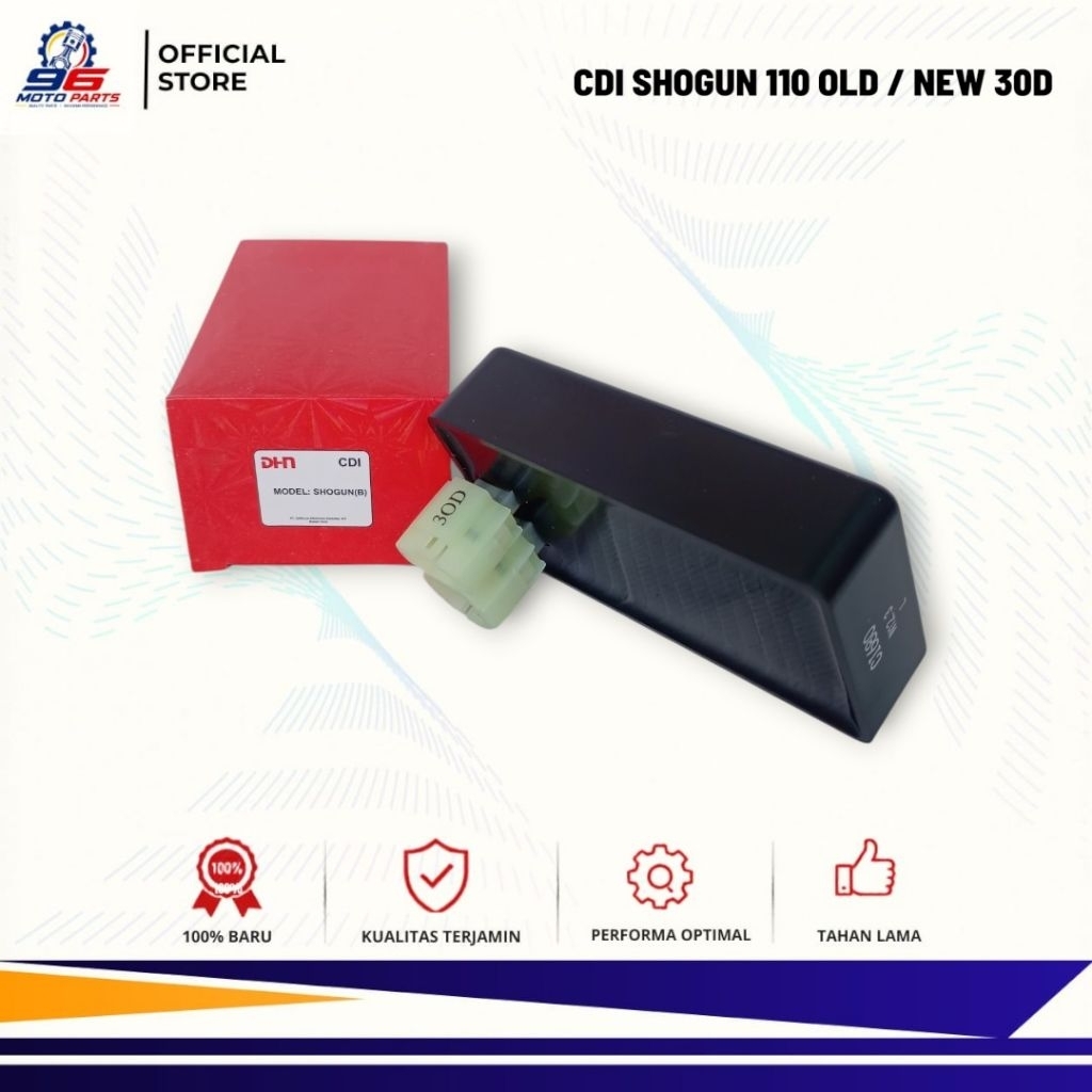 CDI Suzuki shogun 110 kebo JSM SHINDENGEN NON LIMITER JSM