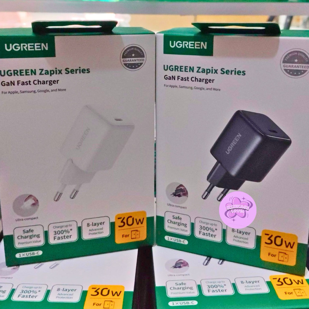 Minkase.loved - UGREEN ADAPTER ZAPIX SERIES GAN FAST CHARGING 30W TYPE C ต้นฉบับ