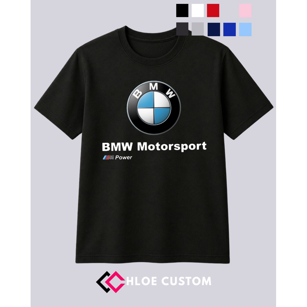 เสื้อยืด BMW Motorsport เสื้อยืด F1 ไซส์ S-3XL Unisex