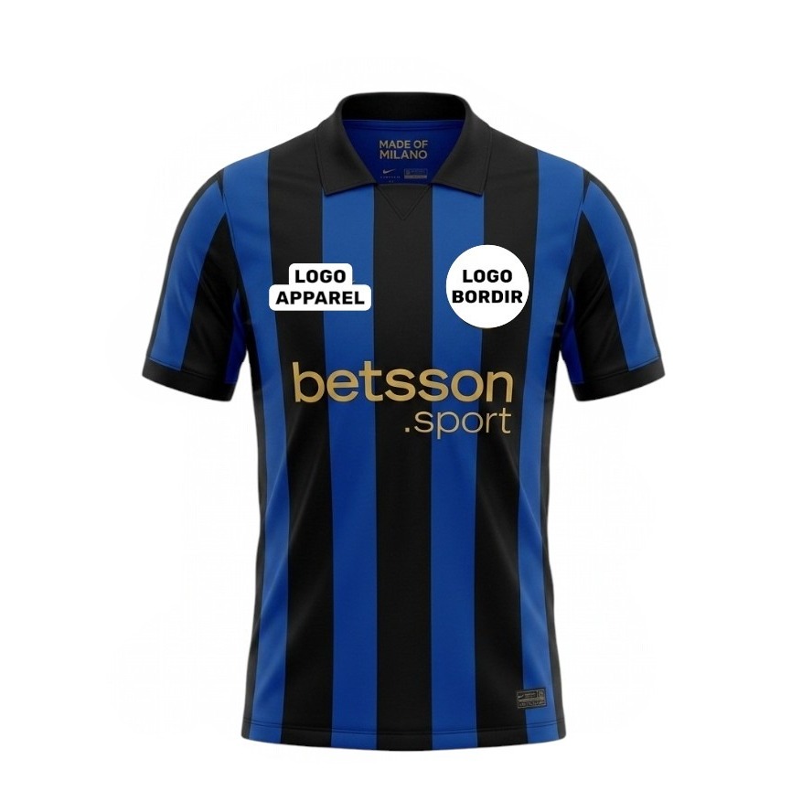 NEW JERSEY/ FOOTBALL JERSEY I1NTERMI1LAN H0ME 26/27 GO